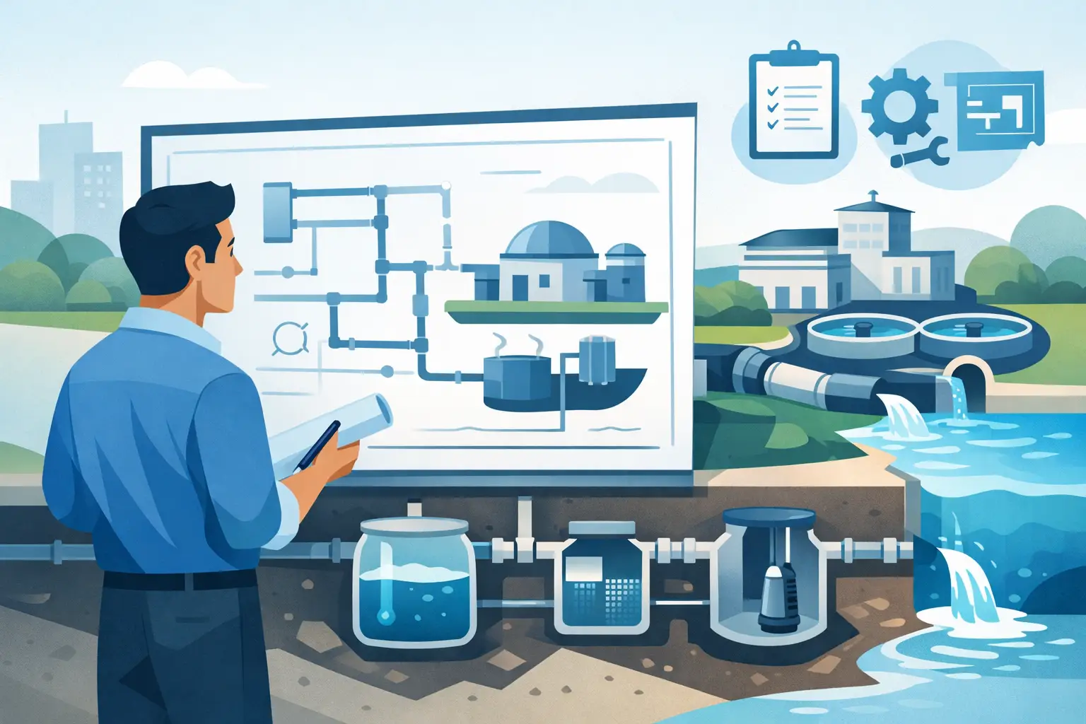 Abwassertechnik für Facility Manager planen